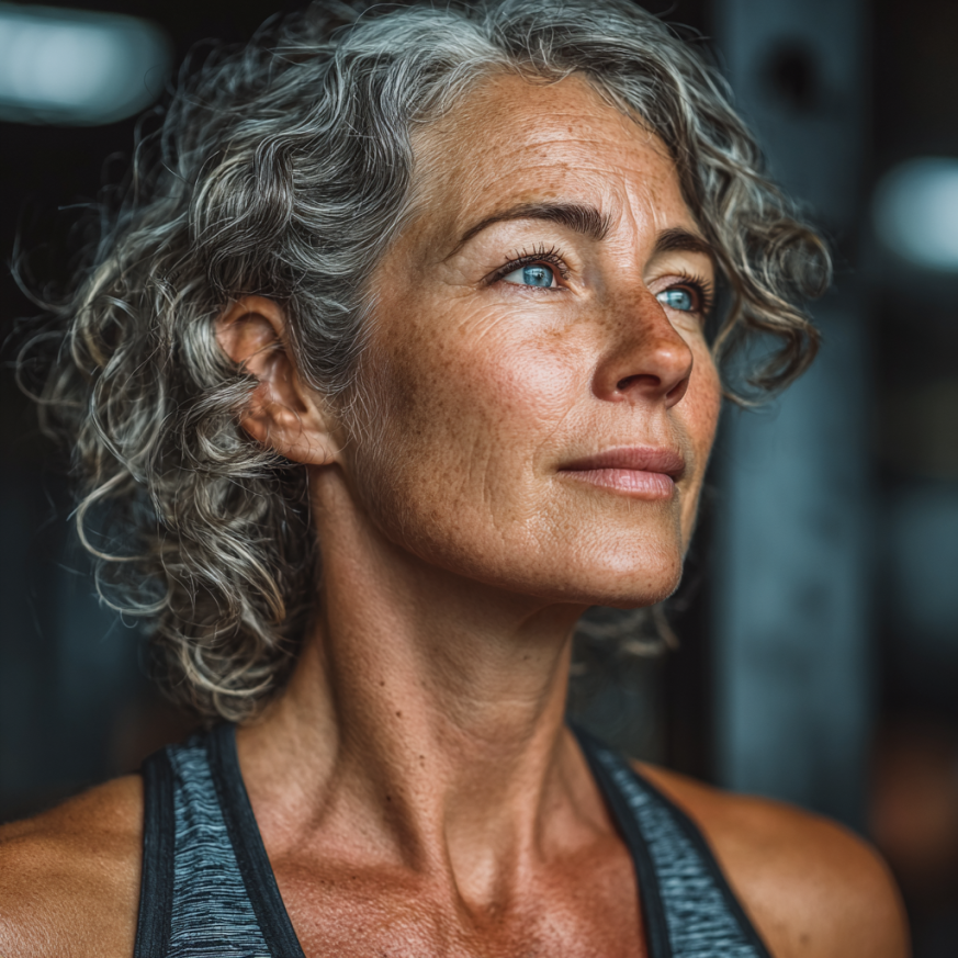 Літні люди займаються фітнесом